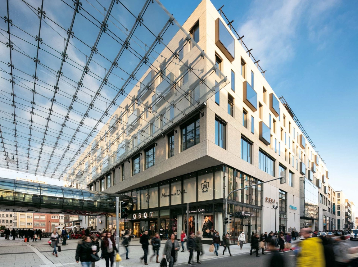 Fassade q 6 q 7 Mannheim Neubau